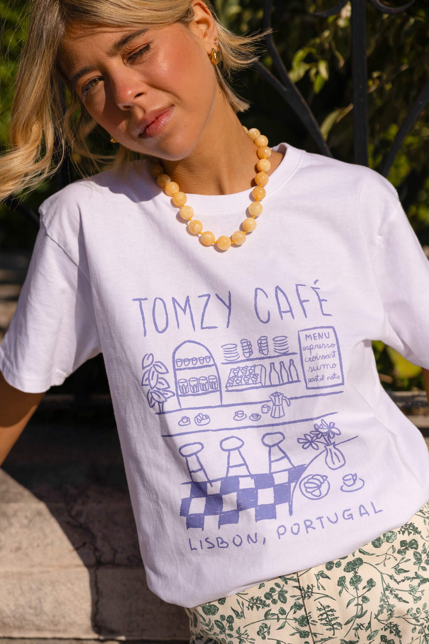 TOMZY CAFÉ / BEACH T-SHIRT