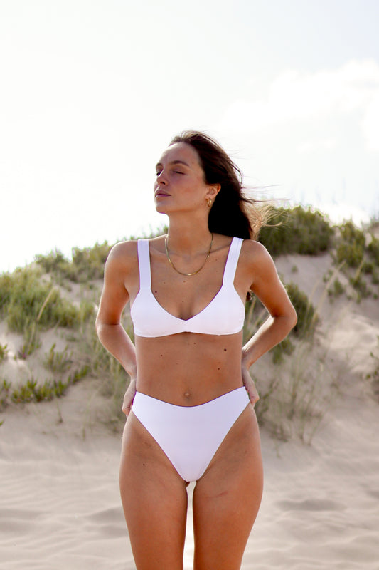 HAWAII TOP / WHITE TEXTURE